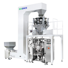 Automatic Vertical Puffed Food Pouch Packaging Machine